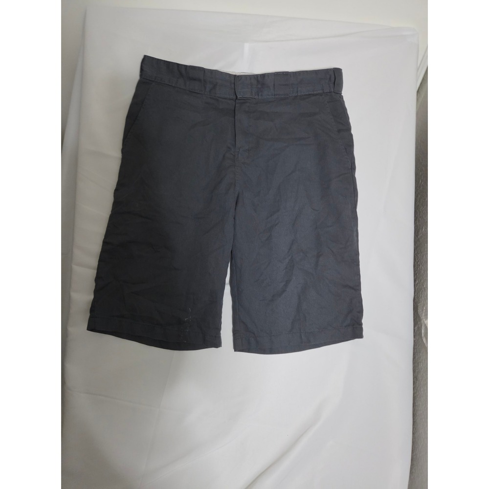 Dickies Shorts Mens  Regular Fit Gray Micro-stripe Utility
